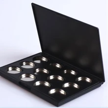 Палитра теней принадлежности для макияжа 12 ячейки для хранения косметики пустая коробка с магнитом