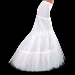 Лидер продаж 2 слоя 3 Хооп эластичный пояс свадебное платье шнурок платье юбка нижняя кринолин свадебное платье