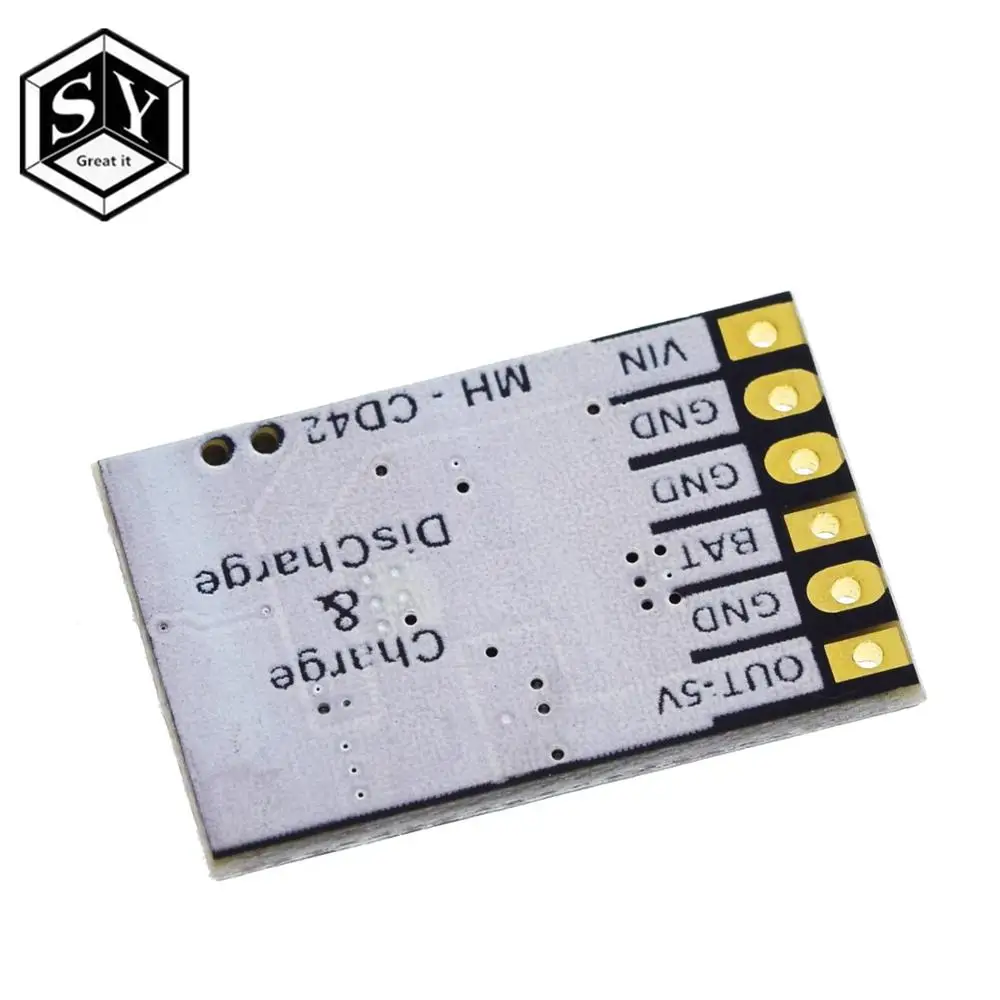 MH CD42 DC 5 V 2.1A Мобильная силовая доска сделай сам 4 2 зарядка/разрядка (boost)/защита