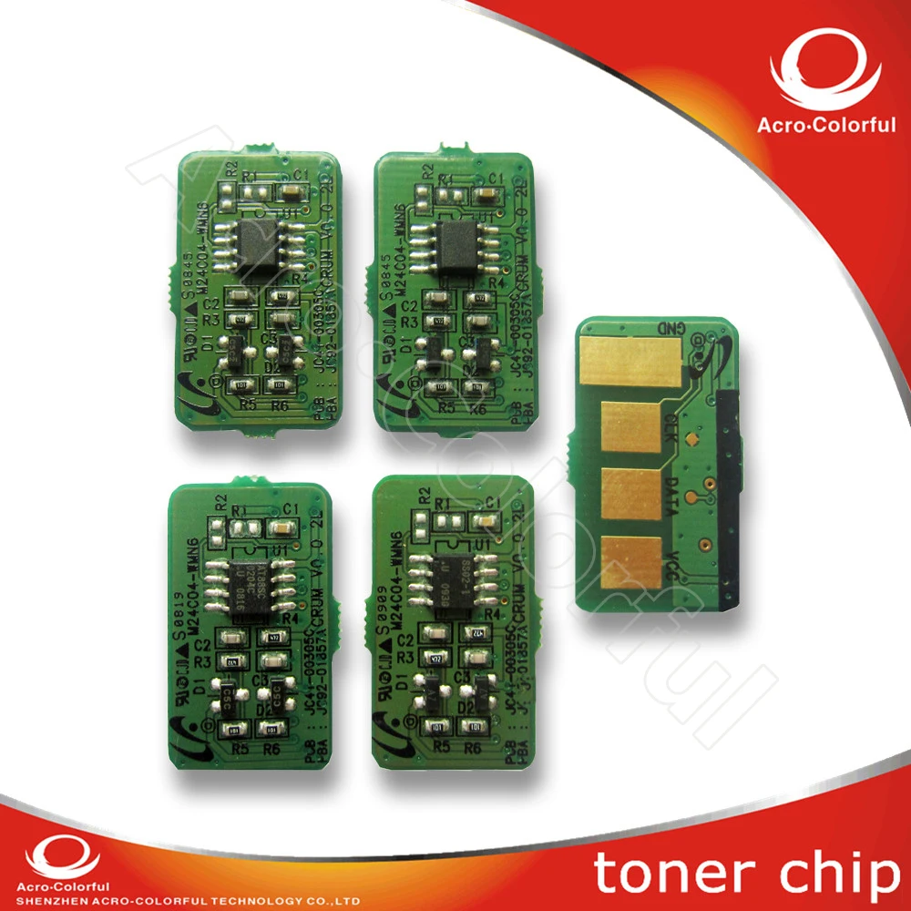 

Compatible For Samsung CLP-610 CLP 660 CLP 610 605 661 Color Laser  printer reset toner cartridges CHIP with high quality