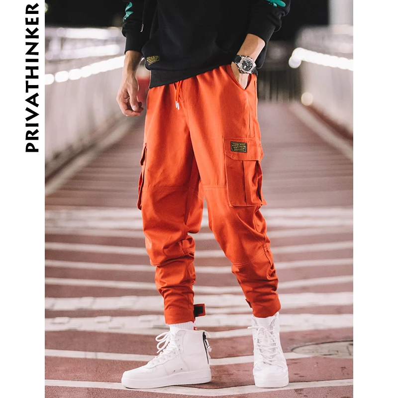 

Privathinker Harem Pants Cargo Men 2018 Mens Pockets Black Joggers Pants Man Hiphop Fashion Trousers Casual Autumn Sweatpants