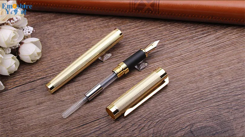 Emoshire Business metal fountain pens Advertising hot gift pens Factory direct fountain pens (12)