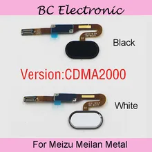 Для meilan Metal Главная Кнопка Высокое качество отпечатков шлейф для