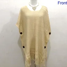 Fashion Wool Tassel Blanket Dress Shawl Scarf For Women Girls Winter Fall font b Tartan b
