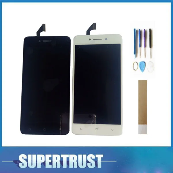 

For OPPO A37 LCD Display Touch Screen Digitizer Assembly Replacement part White Black Color with Kit
