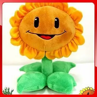 

30cm Plants vs Zombies Plush Decorations Toys Chomper New Plants Vs.zombies 2 Figurine Pea Sunflower Melon Stuffed Plush Toy