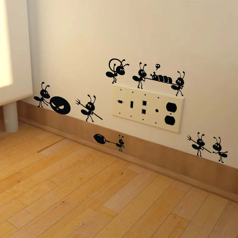 Ant-house-Moving-Art-wall-stic
