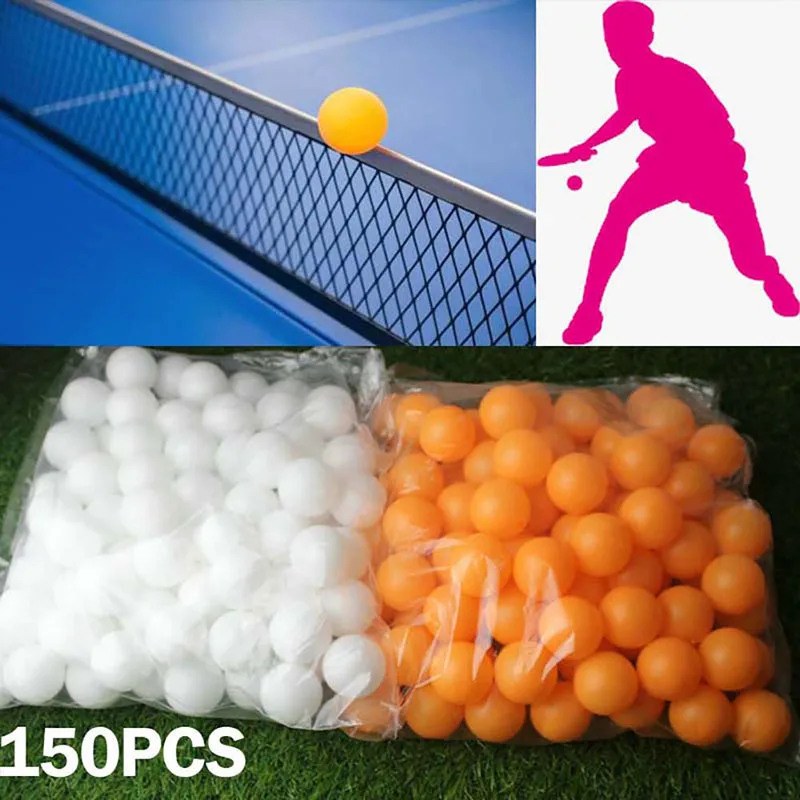 

Forfar 150Pcs 38mm High Quality One-Star Beer Ping Pong Balls Washable Drinking Practice Table Tennis Ball Sports Yellow White