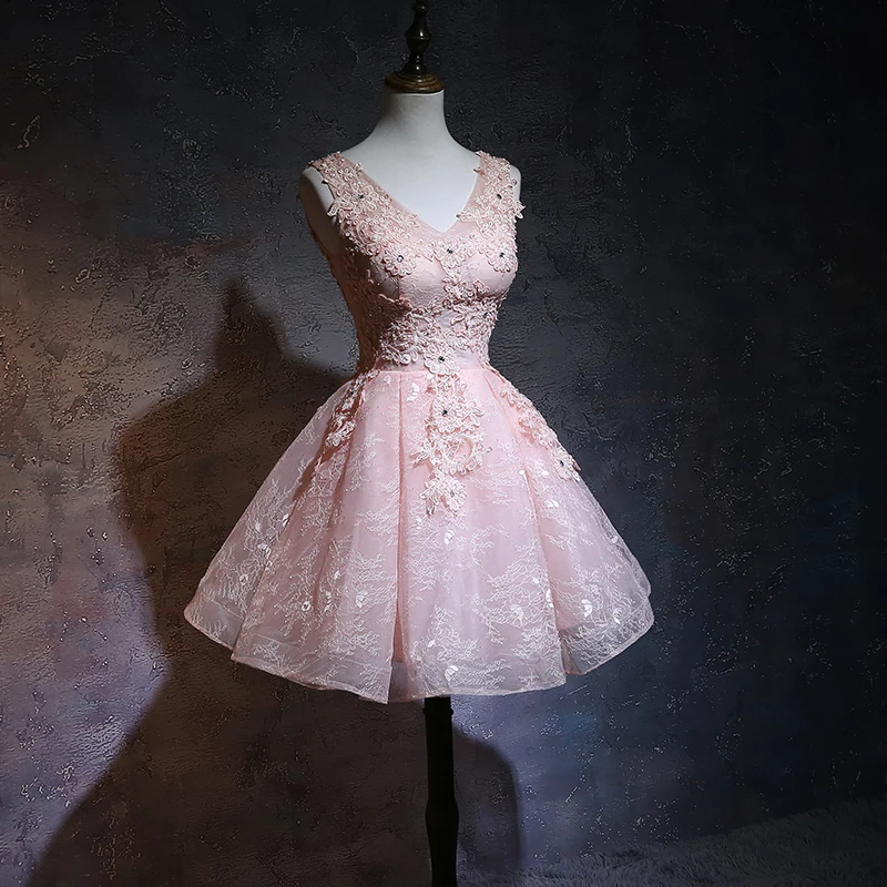 pretty pink dresses for juniors