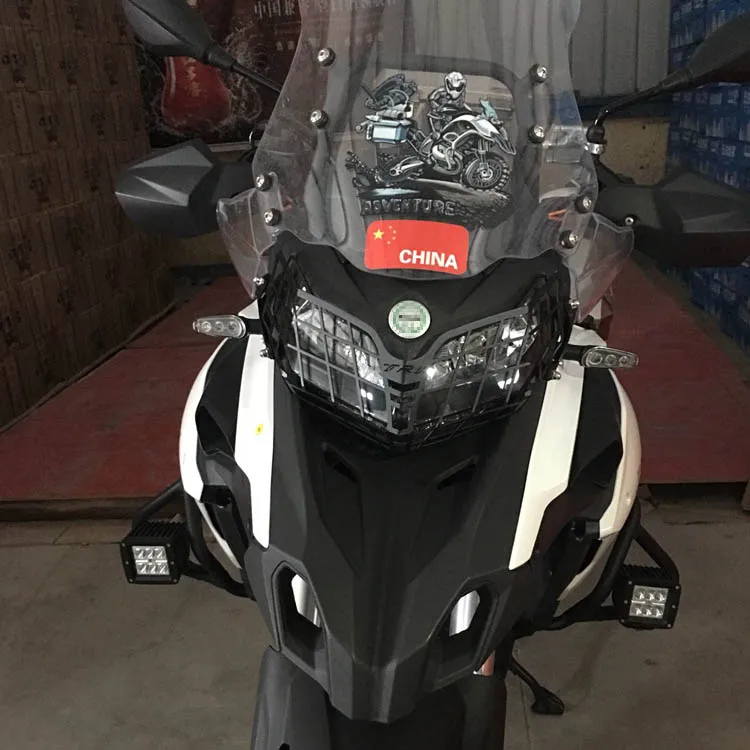 

For Benelli TRK502 Motorcycle Headlight Guard Protector Grille Covers for Bennlli TRK 502 Accessories Moto Parts