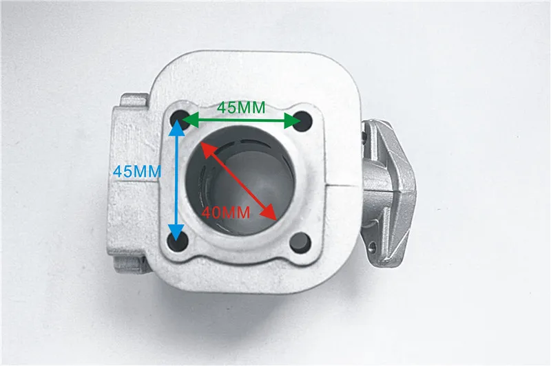 Комплект цилиндров для мотоцикла с поршневым комплектом 10 мм штифт 40 мм блок цилиндров для бустера дорожного 50cc MBK