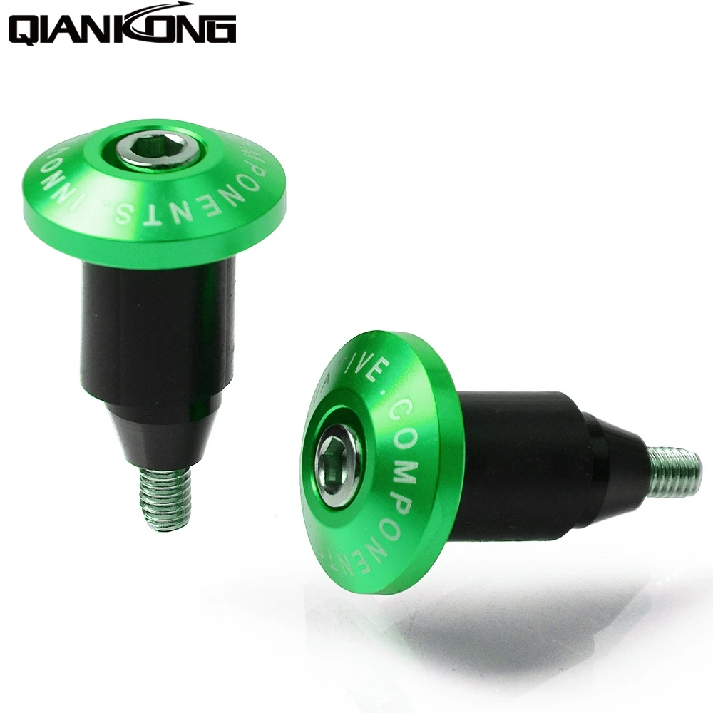 

7/8"22 mm CNC motorcycle handlebar cap motocross handle bar grips ends for Kawasaki KLX150S KLX250,D-TRACKER KLX450R KDX125SR