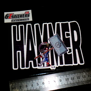 

99 Lorenzo HAMMER Quake motorcycle decorative cartoon stickers reflective stickers