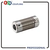 Coupler GND zinc alloy flexible shaft couplings for micro motor and encoder coupling servo shaft ► Photo 3/6