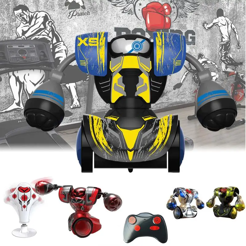 

RC Robot Boxing Robots Intelligent Remote Control Fight Fighting Double Play Toy RC Battle Toys