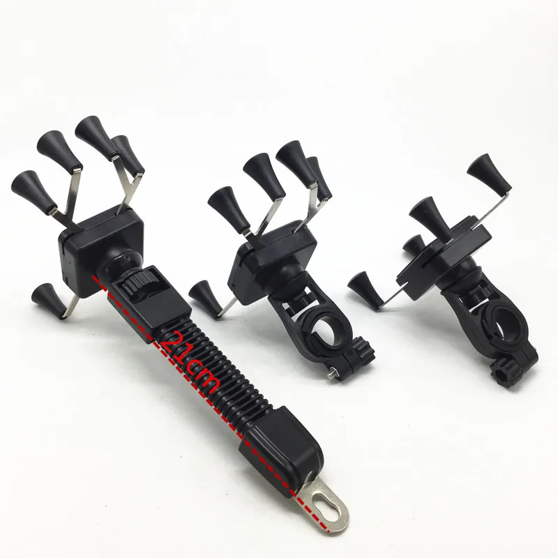 

Universal X-Grip Cell Phone Bike Motorcycle Mount Stand Mobile Holder Bike Accessories For iPhone Samsung Xiaomi HTC Gps