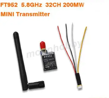 

Mini Transmitter FT952 5.8GHz 32CH 200MW Video Transmitter FPV Free Shipping With Tracking