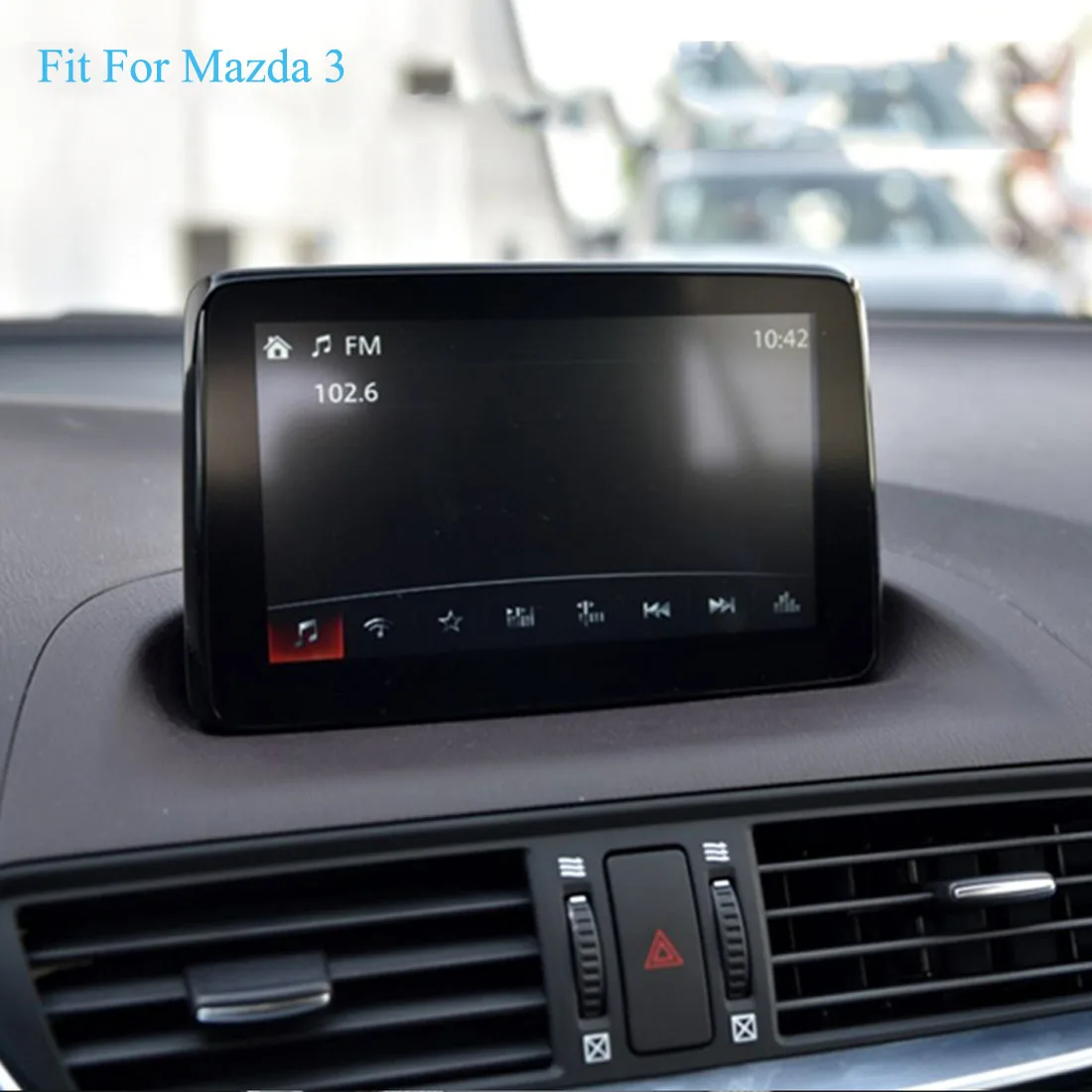 

Car Styling GPS Navigation Screen Protective Film For Mazda 3 4H Scratchproof 99% Light Transmitting Auto Car Cover Sticker