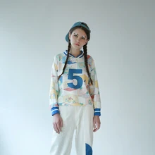 Модный дизайн, осенняя Новинка, женская футболка, футболка, топы, v-образный вырез, принт с героями мультфильмов, свободные Весенние женские футболки с длинными рукавами