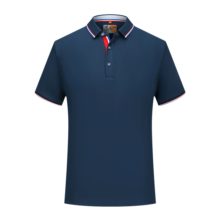 YCS Custom Polo короткая мужская хлопковая рубашка с коротким рукавом летняя Однотонная футболка поло верхняя одежда на заказ с принтом/вышивкой с логотипом