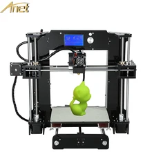 Новейшие anet a6 3d-принтер большой размер печати reprap prusa i3 3D Принтер DIY Kit С Бесплатным 10 м Нити 16 ГБ Карты видео