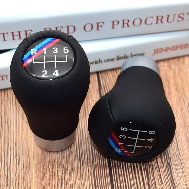 5 /6 Speed Car Front Manual Gear Shift Knob Shifter For BMW 3 5 6