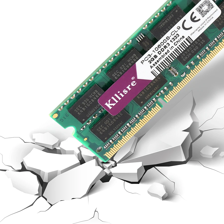 Kllisre ram ноутбук ddr3 2 Гб 1333 МГц память ноутбук SO-DIMM