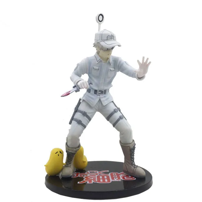 Anime Cells at Work White Blood Cell Red Blood Cell Hataraku Saibou Actions Figure  (9)