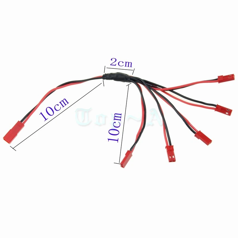 Gdstime 1 шт. от до 5 зарядный кабель JST вилка forWLtoys V272 V282 V292 Mini RC Lipo батарея Бесплатная