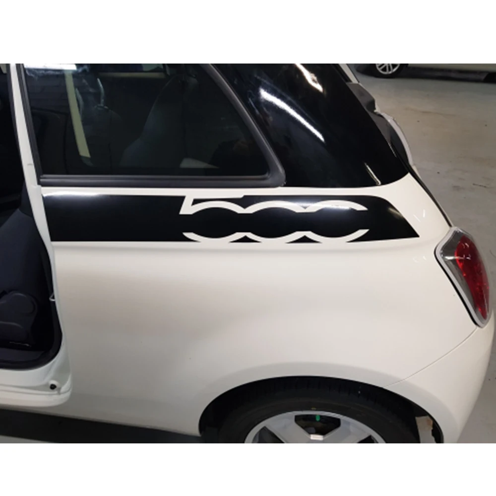  For Fiat 500 Creative Car Whole Body Sticker Decoration Car Protection Stickers Car-Styling Auto Ac