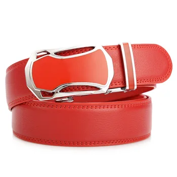 

Red Sports Car Dragon Automatically Buckles Leather Gifts For Men Mens Belt Luxury Brand Ceinture Homme Cinto Masculino Fashion