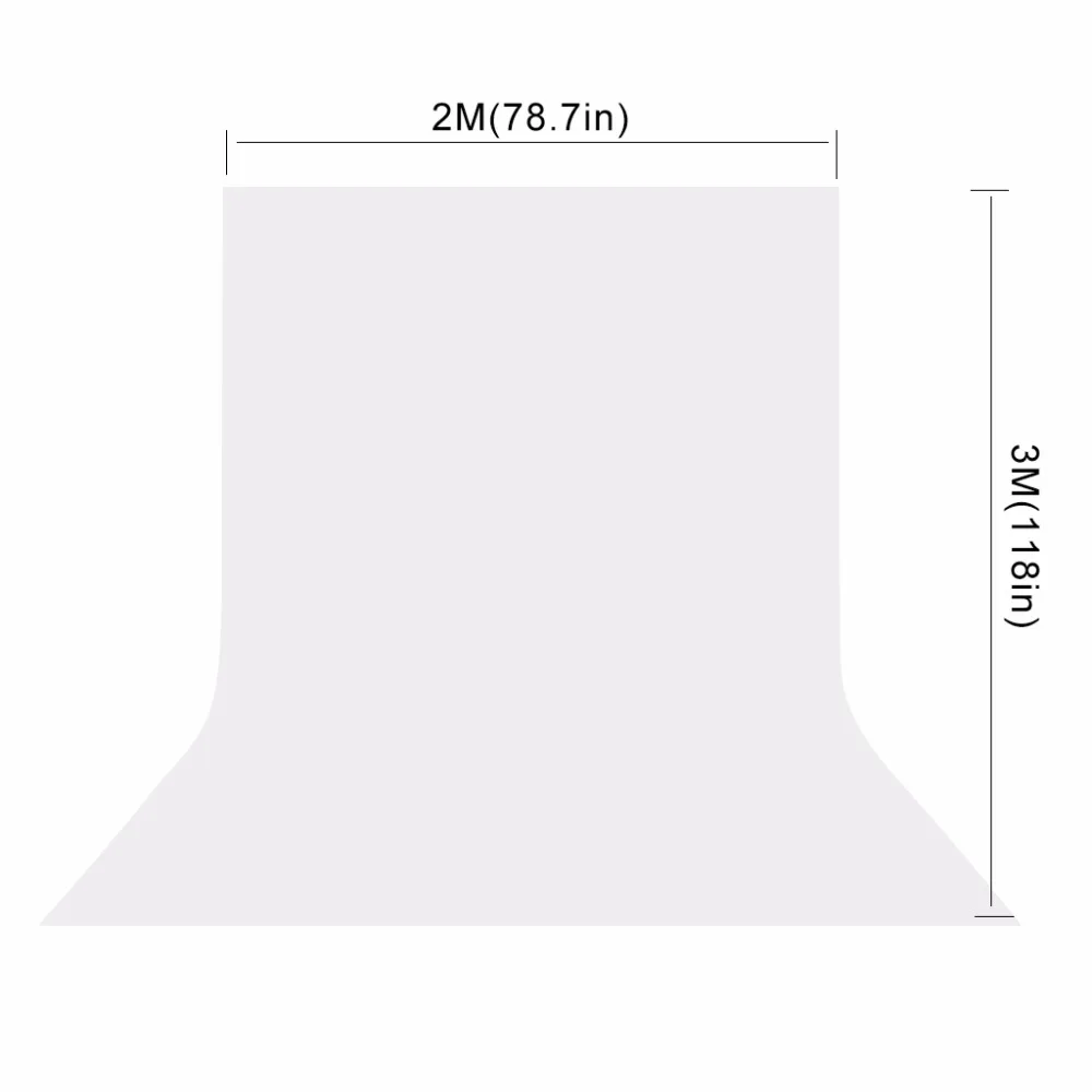 2 м x 3 м хлопок фон для фотостудии белый зеленый черный серый синий красный фон для фотосъемки