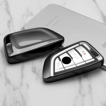 

Car Styling Key Cover Case Fit For BMW X1 X3 X4 X5 X6 28i 35i 2018 525i M760Li 740li 730 X Sieries Car Key Chain Key Ring