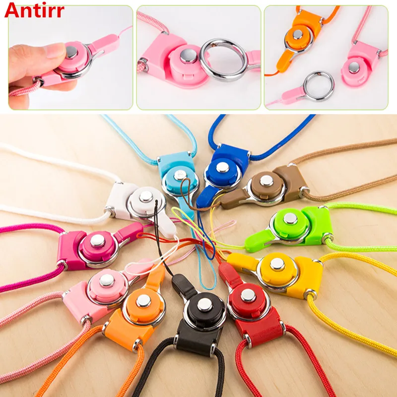 

Antirr Cell Phone Mobile Neck Chain Straps Camera Straps Key Keychain Charm DIY Hang Rope Lariat Lanyard MP5 4 3 U flash disk#40