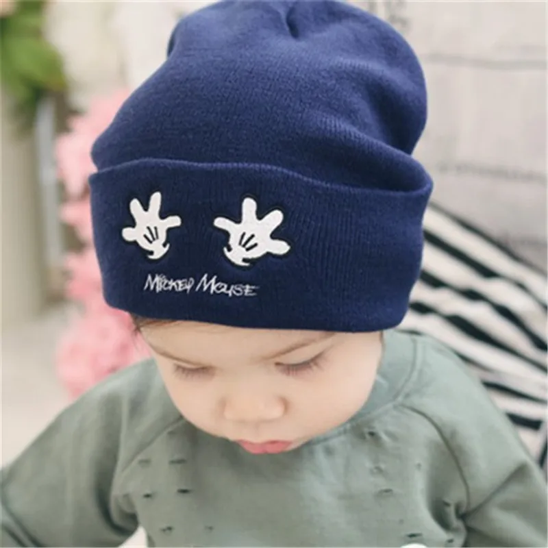 

baby Winter Hats Boys Girls Knitted Warm Baby Hats Cap Baby beanie Children's