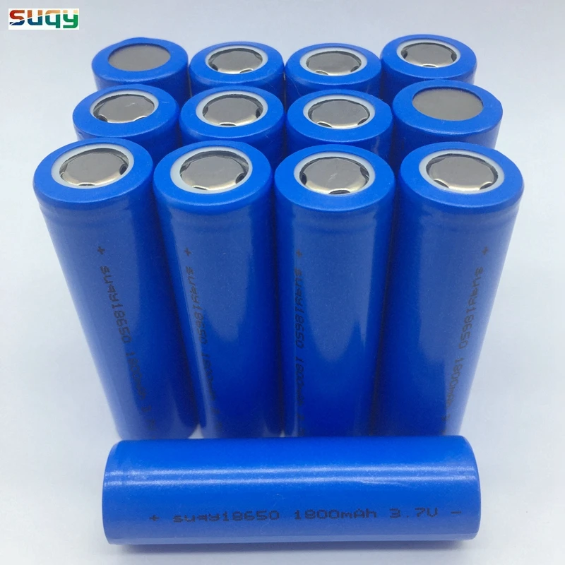 

suqy 20pcs/lot 100% New Original Bateria 18650 3.7v 1800mAh inr18650 Accumulator Rechargeable Battery for Power Bank wholesale