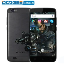 Doogee T6 Pro мобильные телефоны 5.5 дюйма HD 3 ГБ Оперативная память + 32 ГБ Встроенная память Android6.0 Dual SIM MTK6753 Восьмиядерный 13.0MP 6250 мАч WCDMA LTE WI-FI GPS