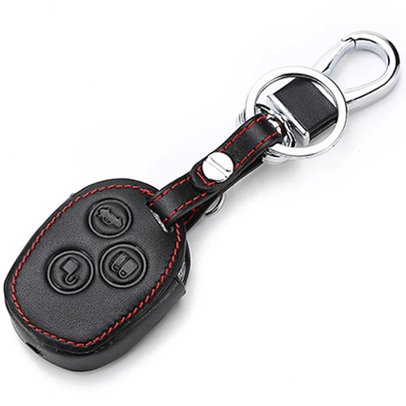 Кожаные чехлы для автомобильных ключей Fob Ford C Max/Edge/Escape/Explorer/Flex/Focus Lincoln MKS MKT MKX Smart