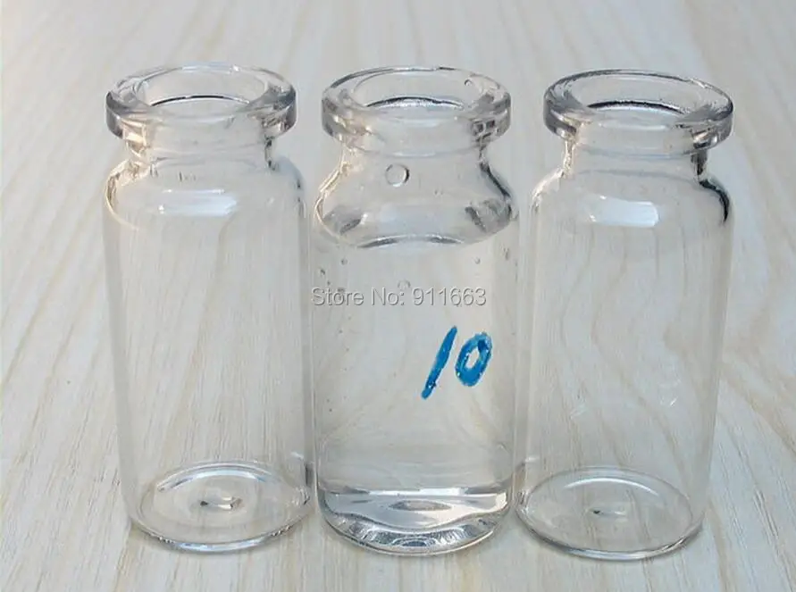 10ml  20mm glass vials