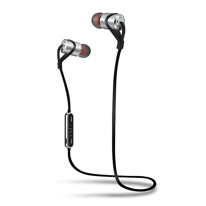 GDLYL Новые беспроводные Bluetooth наушники спортивные для бега Металлическая