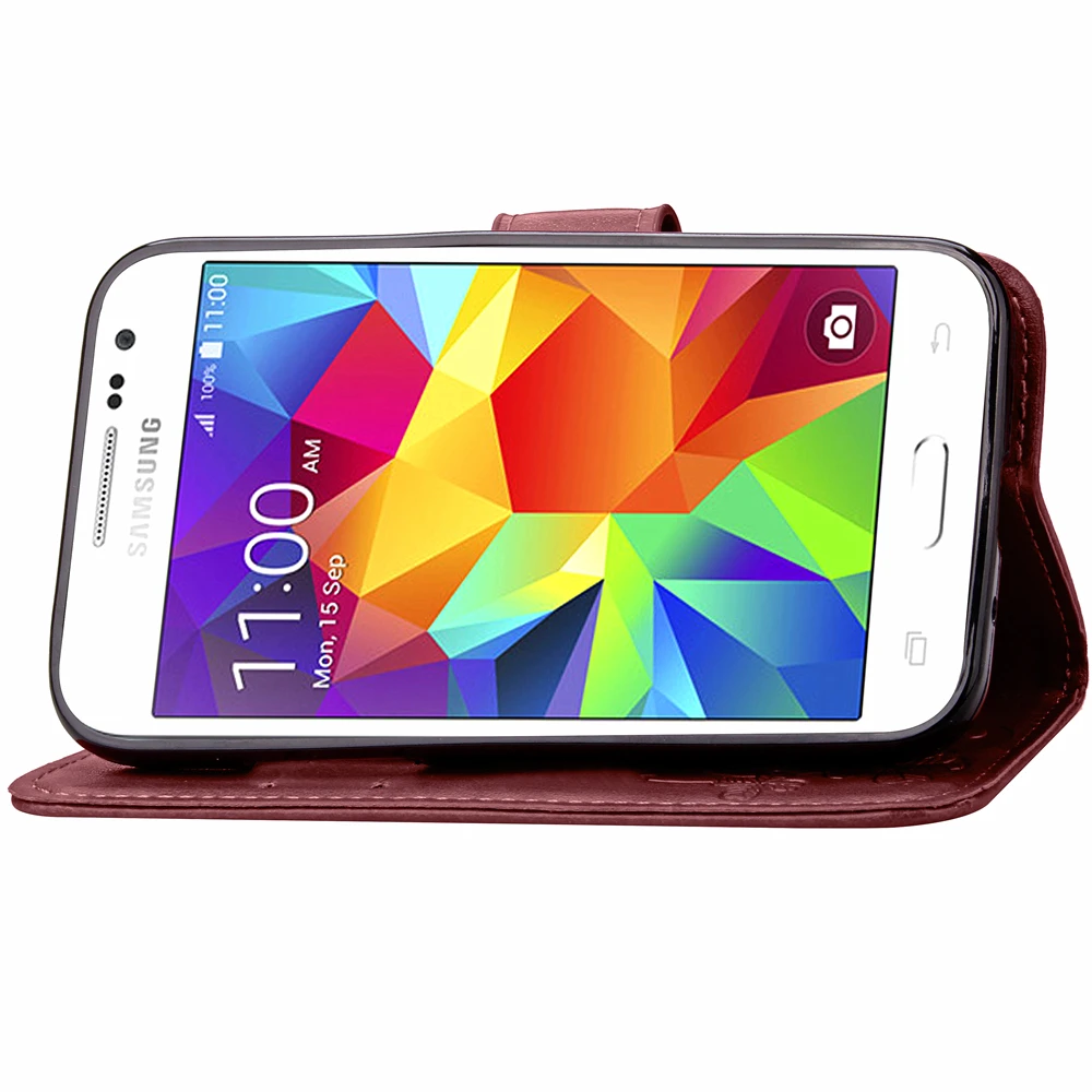 Чехол для Samsung Galaxy Core Prime G361 G361F кошелек флип чехол телефона кожаный G361H/DS SM