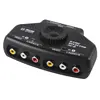 2 Way Audio Video AV RCA Switch Selector Box Splitter w/3 RCA Cable for XBox PS2 #50702 ► Photo 2/5