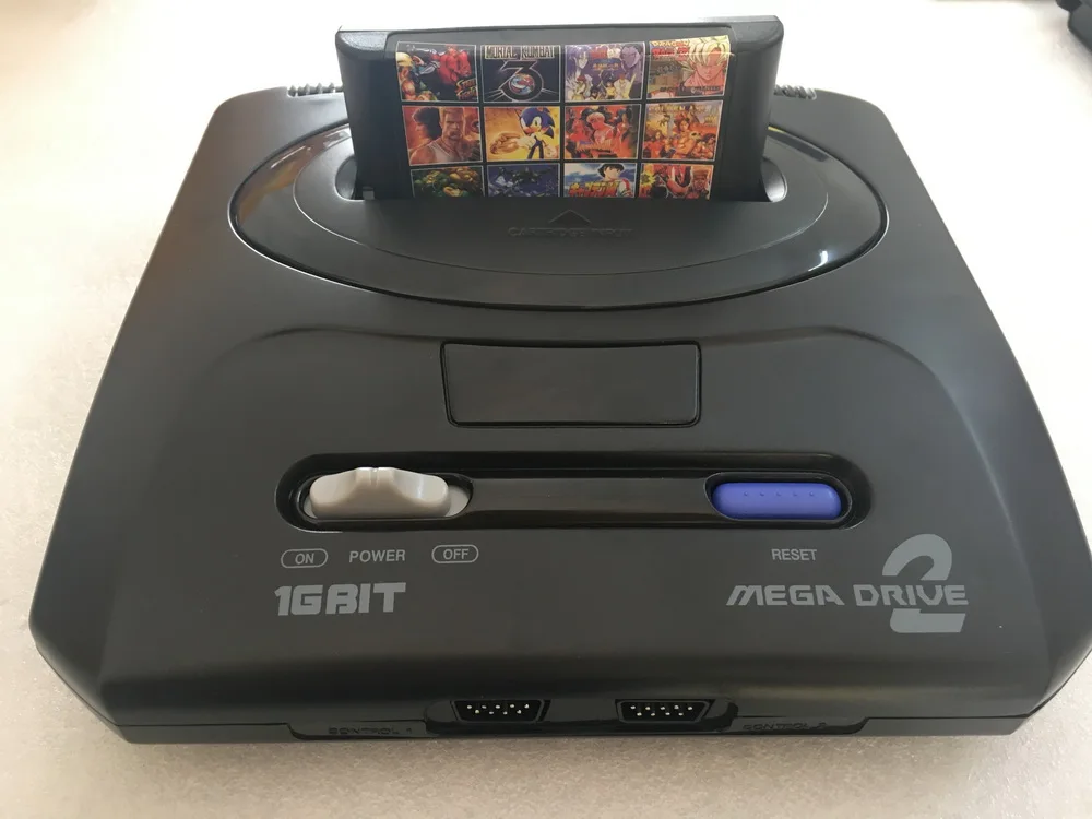 16 bit SEGA MD 2 Video Game console for Original SEGA game cartridge with 138 in 1 classic games