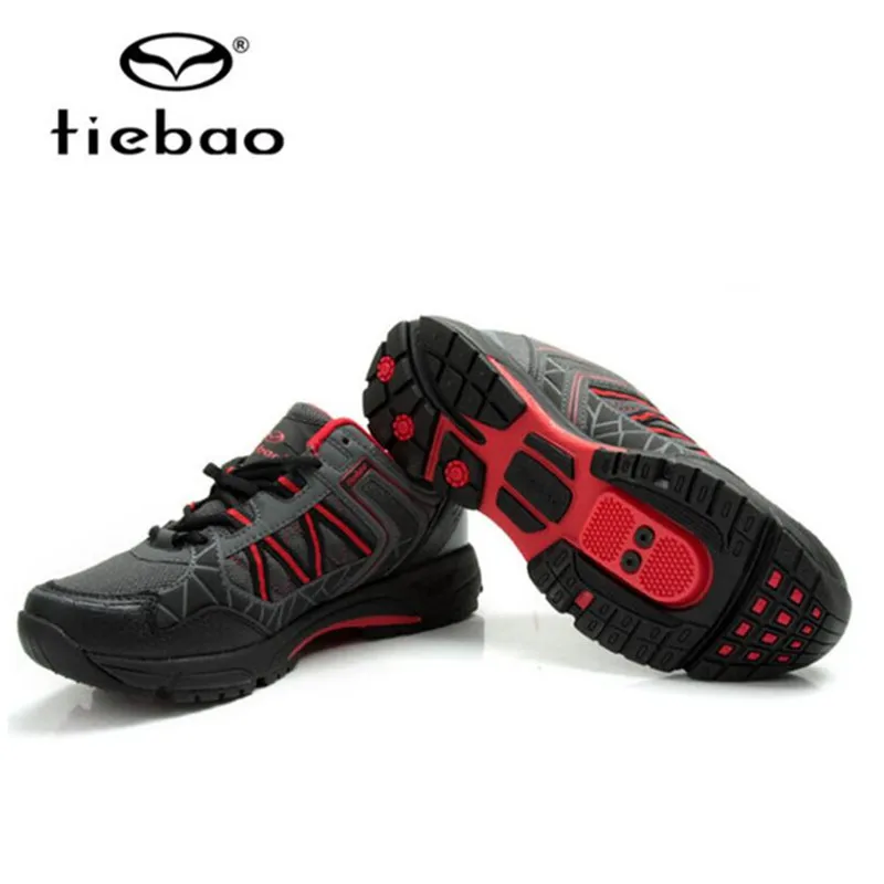 Tiebao zapatos de ciclismo al aire libre sapatilha ciclismo mtb zapatos deportivos de ocio transpirables zapatos de montar en bicicleta de montaña zapatos antideslizantes