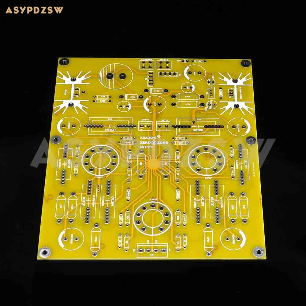 

PRT07B 12AX7 Vacuum tube preamplifier bare PCB Base on Marantz 7(M7) circuit