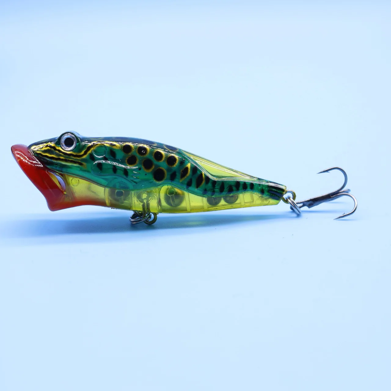 1 шт. большой Поппер рыбалка Lures8cm/12 г 3D глаза этилированные приманки воблеры Поппер Pesca карп рыболовные снасти для ловли щуки