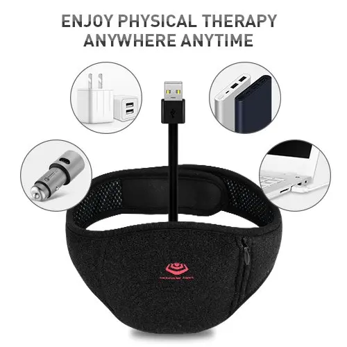 

Graphene Times Heated Neck Wrap with Adjustable Temperature and USB Cord Graphene Far-Infrared Physical Cervical Therapy