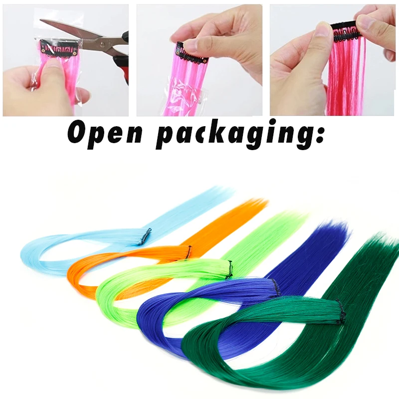 WTB Hair 1 Clip 1 Piece 22 inch Clip In One Piece Long Straight Hair Extensions Fake Hairpieces Heat Resistant Synthetic Fake WTB Hair 1 Clip 1 Piece 22 inch Clip In One Piece Long Straight Hair Extensions Fake Hairpieces Heat Resistant Synthetic Fake