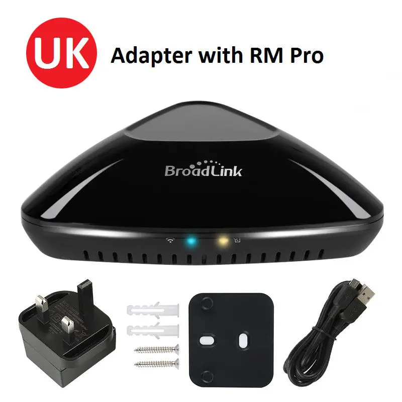 Broadlink RM33Pro умный дом Domotica Универсальный пульт управления wifi+ IR+ RF пульт дистанционного управления для Google Home Alexa IOS Android