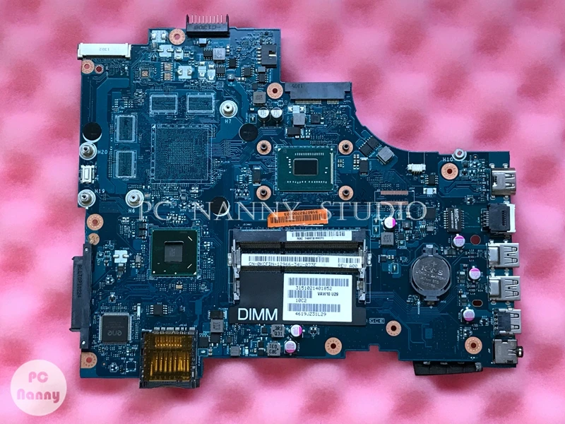

NOKOTION 0KCFDN VAW11 LA-9102P for Dell Inspiron 17 3721 Laptop mainboard Motherboard w/ Intel Pentium Dual-Core 2127U KCFDN